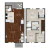Bradford Three Bedroom TH Floor Plan